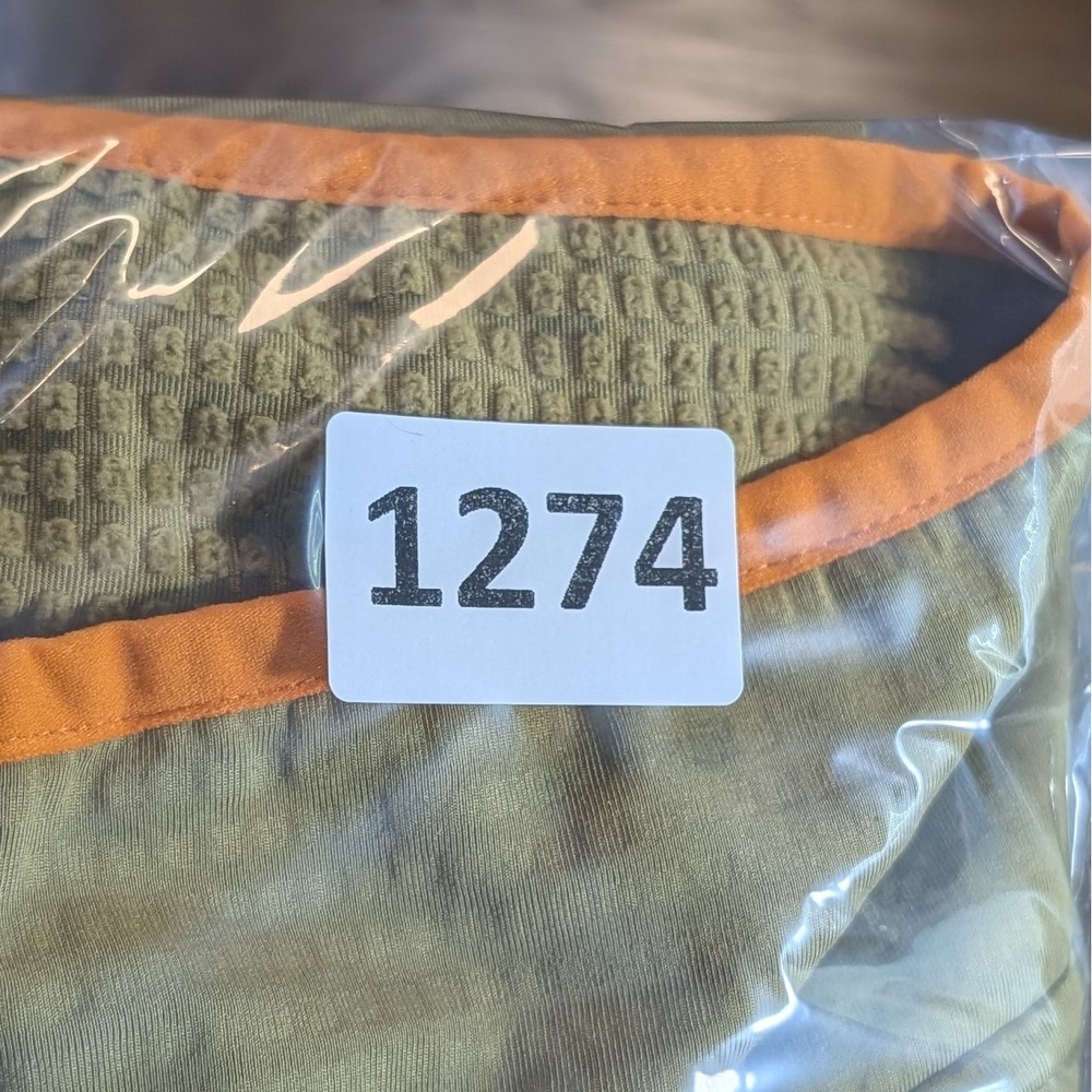 Duck Camp Men's Size 3XL Lightweight Grid Tech Fleece 1/2 Zip Outdoor‎ Fishing - Picture 12 of 12
